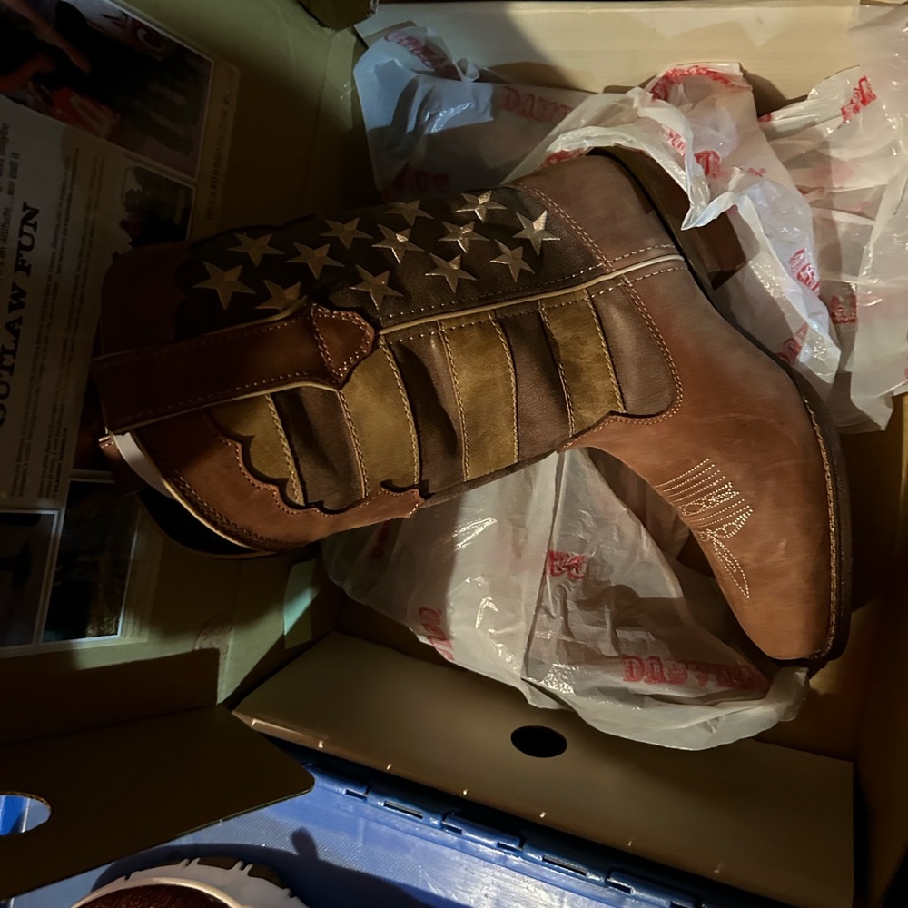 Woman’s Durango American Flag Boots